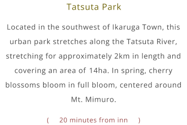 Tatsuta Park
